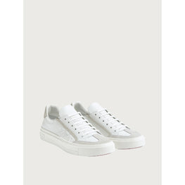 Gancini Sneakers - Matte White/White