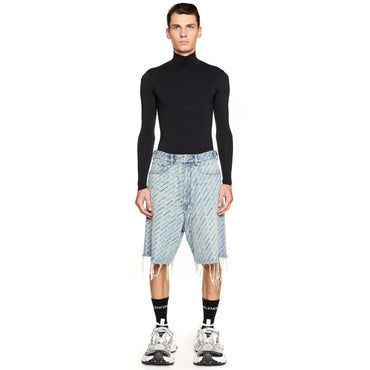 Skater Shorts - Iced Blue