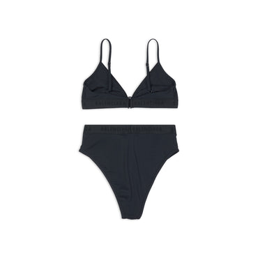 Sw Sporty Bikini Set - Black