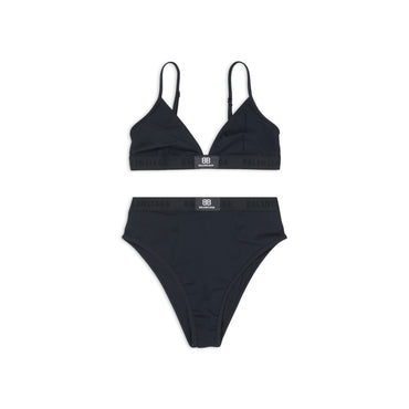 Sw Sporty Bikini Set - Black