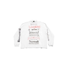 L/S T-Shirt - White/Black/Red