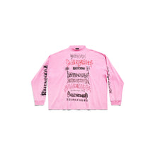 L/S T-Shirt - Pink/Black/Red