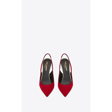 Zoe 105 Slingback Pump - Deep Red