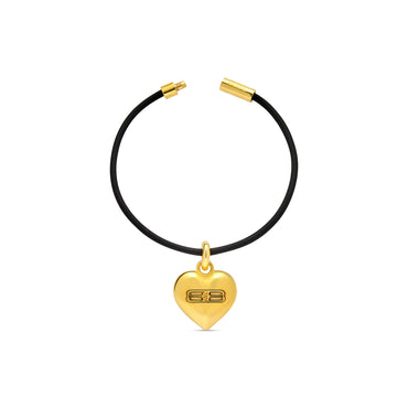 Bb Icon Heart Bracelet - Gold/Black