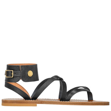 Longchamp x K.Jacques  Sandals - Black