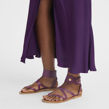 Longchamp x K.Jacques  Sandals - Violet