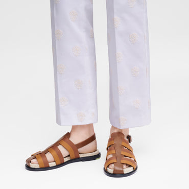 Shadow  Sandals - Cognac