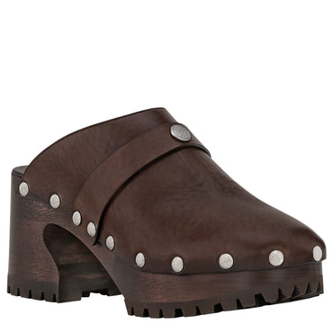 La Cigale  Clogs - Mocha