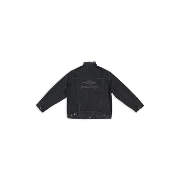 Large Fit Jacket - Rubber Black W