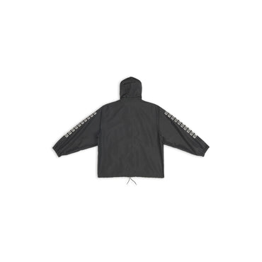 Short Windbreaker - Black