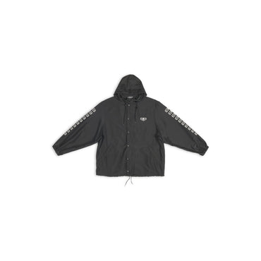 Short Windbreaker - Black