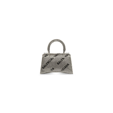 Hourglass Top Handle Xs W/Ch - Silver/Black