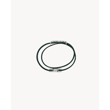 Double Wrap YSL Bracelet - Intense Ivy