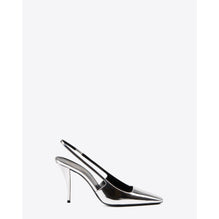 Blade 90 Slingback Pump - Argento