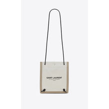 Flat Crossbody - Greggio/Nero