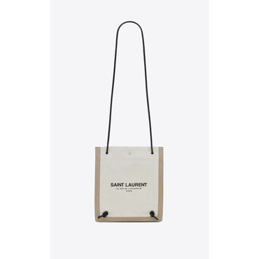 Flat Crossbody - Greggio/Nero