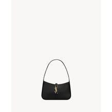 YSL M.BAG HOBO 5A7 QUEENS CALF - NERO/GOLD
