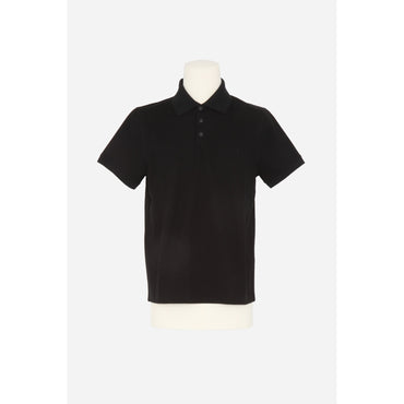 POLO SPORT PIQUE DE COTON - NERO/NERO