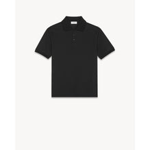 Polo Sport Pique De Coton - Noir