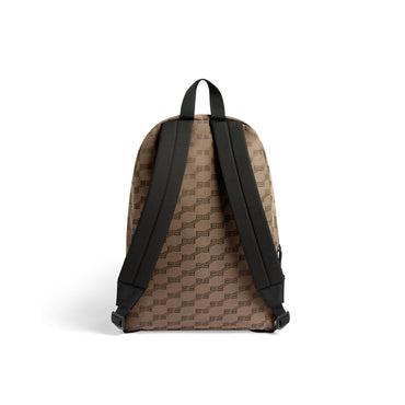 Signature Backpack M - Beige/Ebony