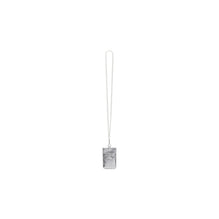 Le Cagole Card Hld W/Ch - Silver
