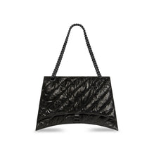 Crush Chain Bag L - Black