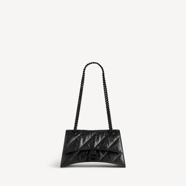 Crush Chain Bag S - Black