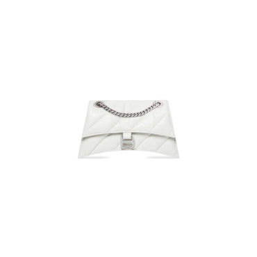 Crush Chain Bag S - Optic White