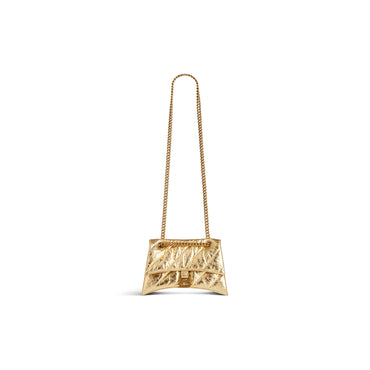 Crush Chain Bag S - Gold