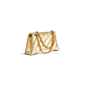 Crush Chain Bag S - Gold