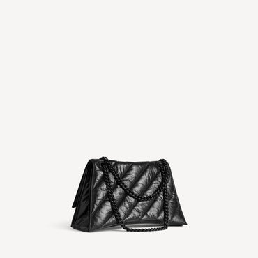 Crush Chain Bag M - Black