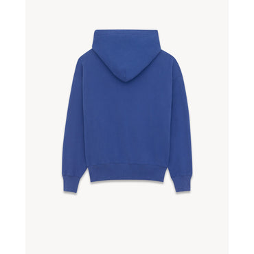 Hoodie Oversize Moll Doux Gots - Bleu/Multicolor