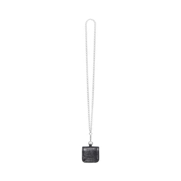 Le Cag Flap Airp 3 H W/ Chain - Black