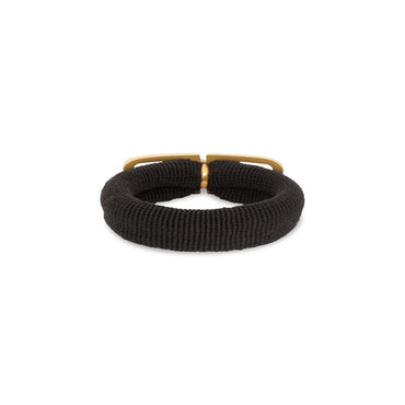 BB Icon Hair Tie - Black/Antique Gold