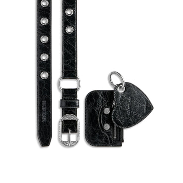 Le Cagole Charms Belt 25 - Black