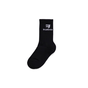 Socks New Sporty B Tennis - Black/White