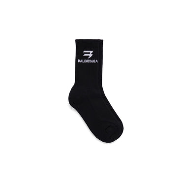 Socks New Sporty B Tennis - Black/White