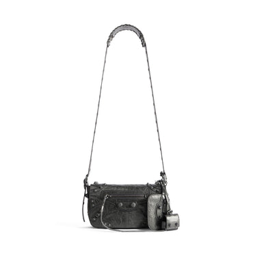 Le Cagole Men Flap Bag Xs - Steel Grey