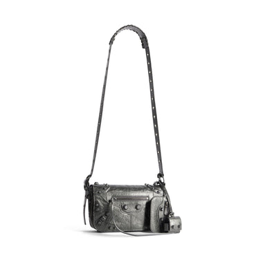 Le Cagole Men Flap Bag Xs - Steel Grey
