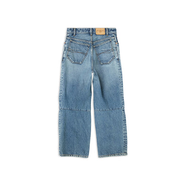 Biker Darts Pants - True Blue