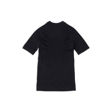 S/S Crewneck Athletic Top - Black