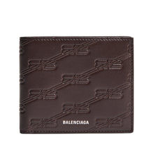 Bb Monog Emb Sq Fold W - Espresso