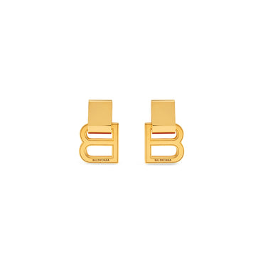 Hourglass Earrings P - Gold