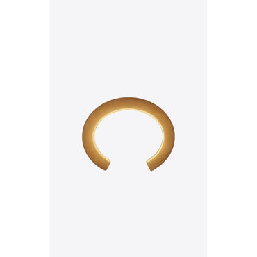 Smooth Cuff - Or Laiton