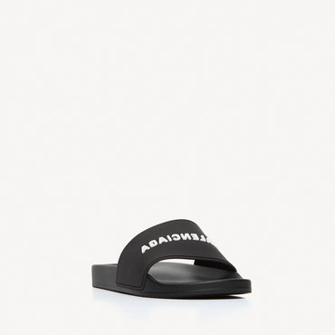 Pool Smooth Rubber Logo Bal - Black White
