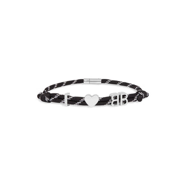 I (Love) Bb Choker - Black/White/Silver
