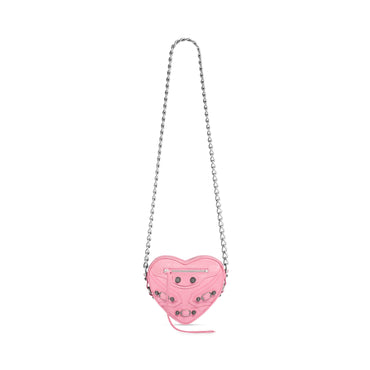 Le Cagole Heart Mini Bag - Sweet Pink