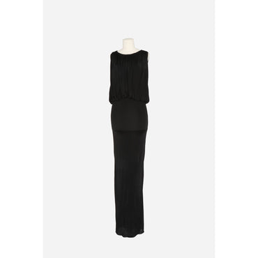 Robe Jersey Shiny - Noir