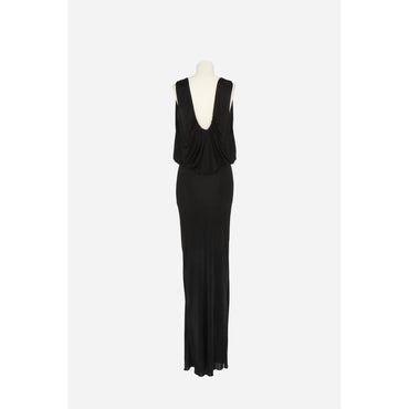 Robe Jersey Shiny - Noir