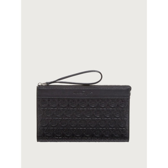 Gancini Document Holder - Black